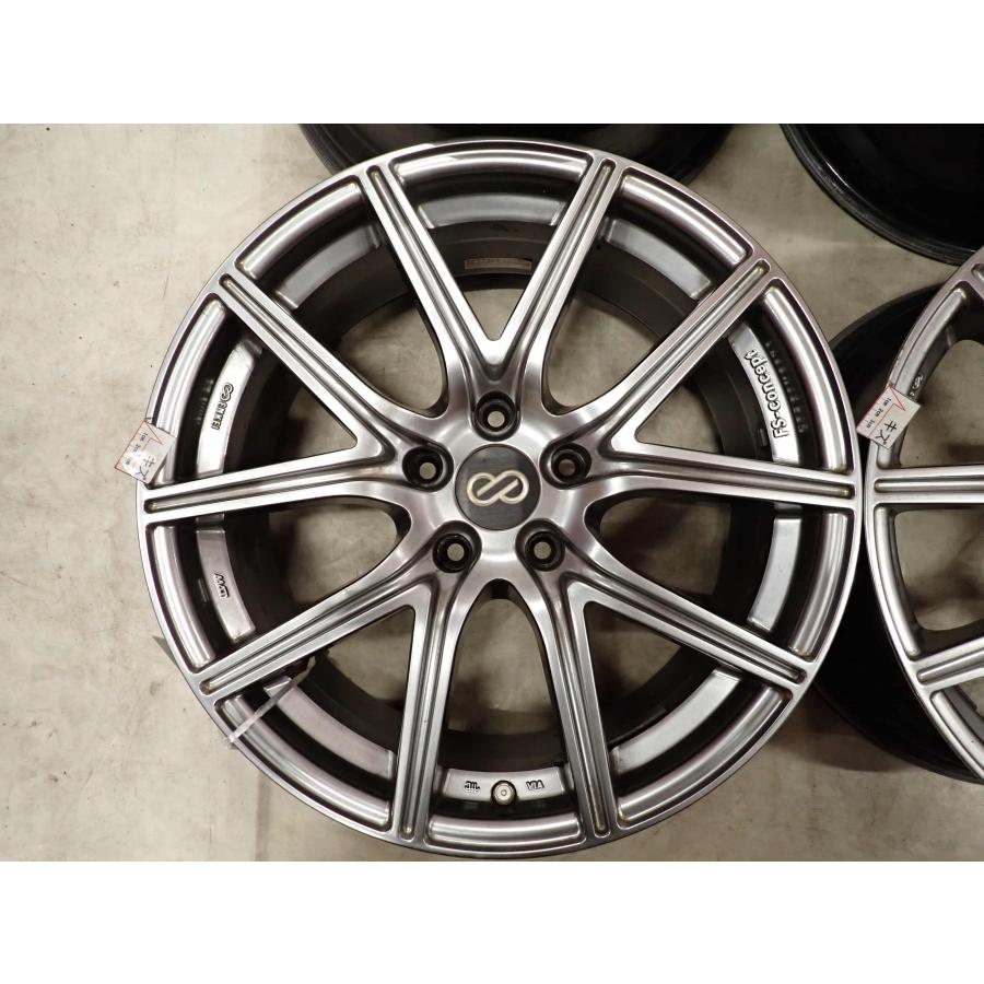 4本SET 会社宛送料無料 18×8J 9J ENKEI FS1 アルミ 5穴 PCD 114.3mm +