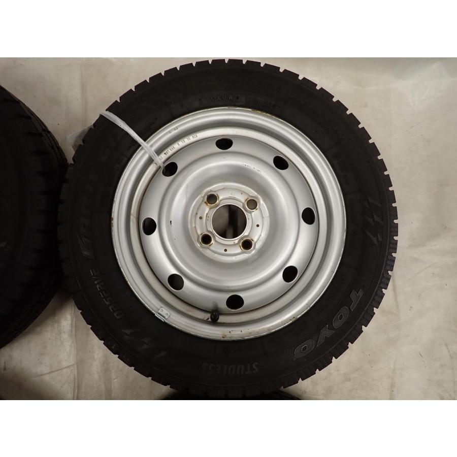 冬4本SET 会社宛 送料無料 165/70R14×5J 81Q トーヨー オブザーブ 
