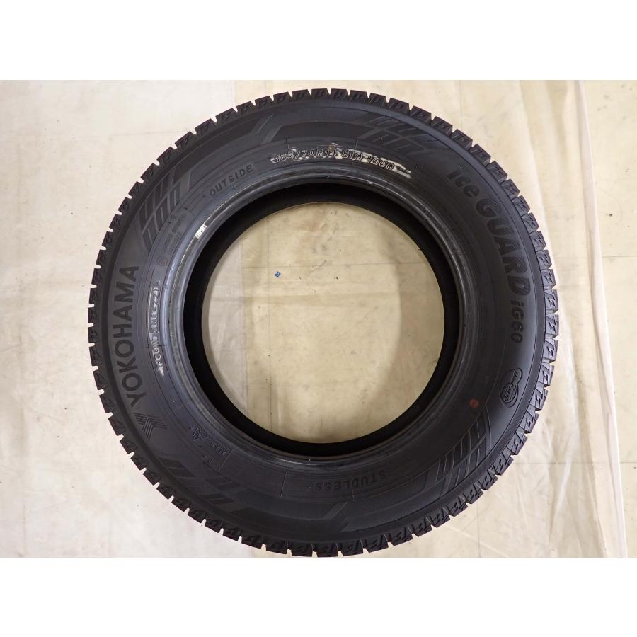 冬4本 会社宛 送料無料 165/70R14 81Q ヨコハマ アイスガード IG60
