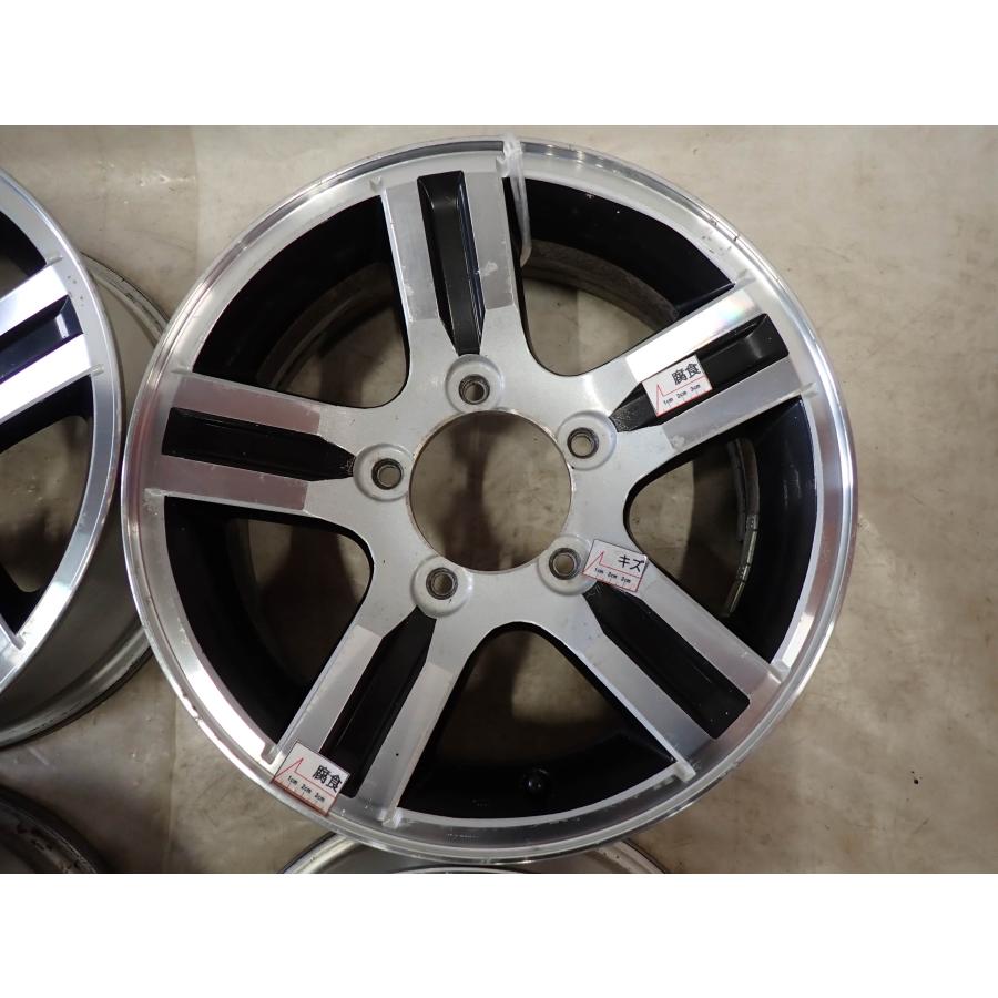 4本SET 会社宛 送料無料 16×5.5J スズキ JB23 ジムニー 純正 アルミ 5