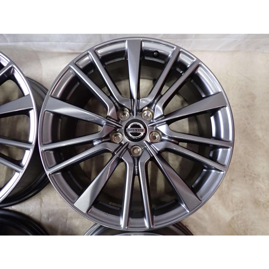 美品 4本価格 会社宛送料無料 19×8.5J 日産 V37 スカイライン 400R
