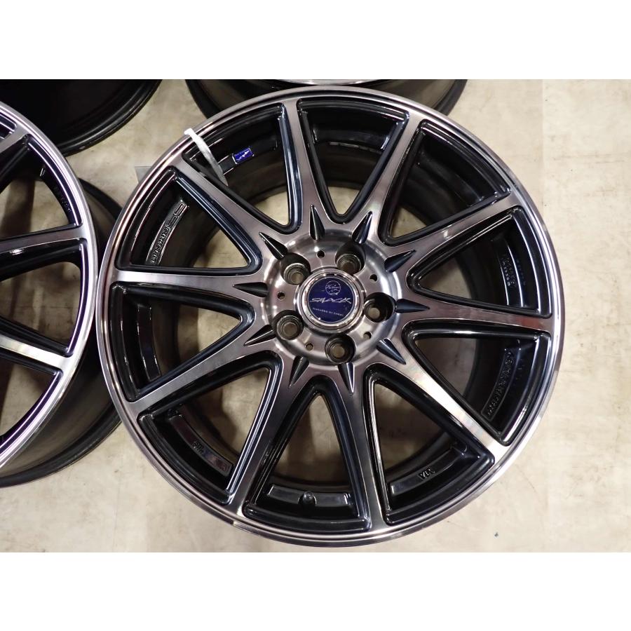 4本 会社宛 送料無料 17×7J ENKEI SMACK アルミ 5穴 PCD 100mm +48