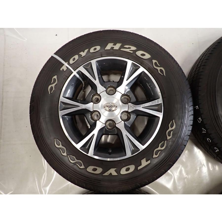 夏4本SET 会社宛 送料無料 195/80R15×6J 107/105 LT トーヨー H20 2018