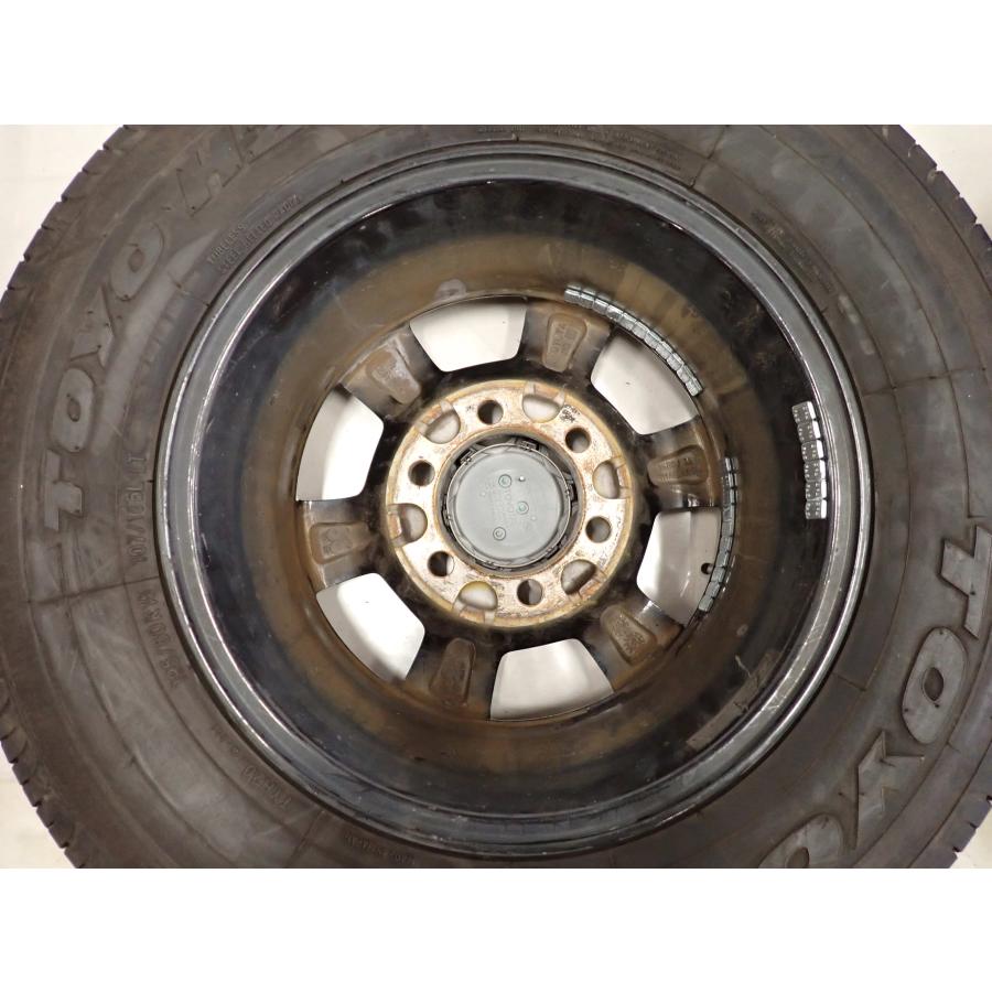 夏4本SET 会社宛 送料無料 195/80R15×6J 107/105 LT トーヨー H20 2018