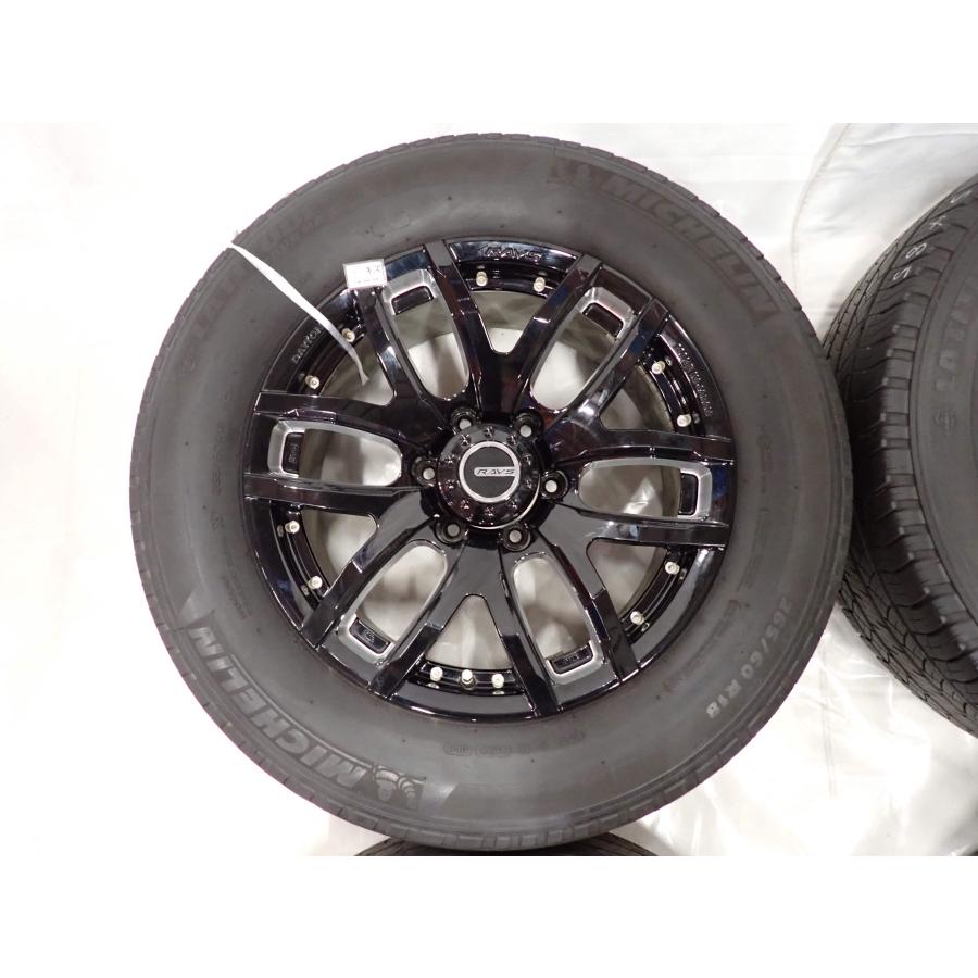 夏4本 会社宛 送料無料 265/60R18×8J 110H ミシュラン ラチチュード