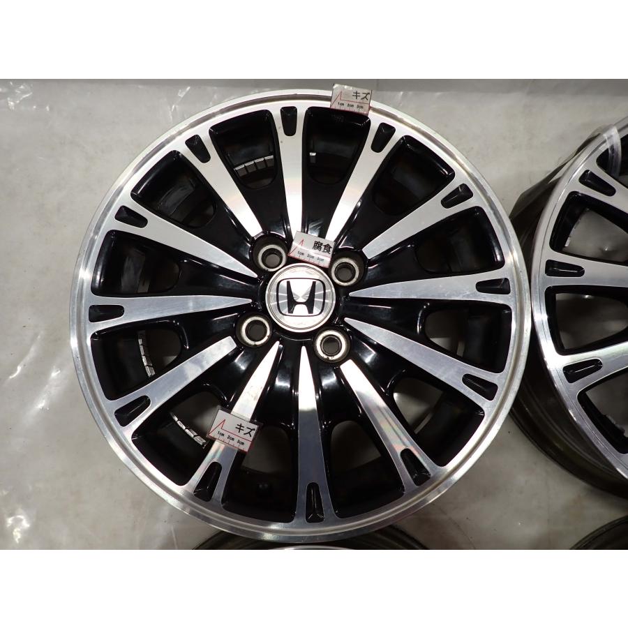 4本 会社宛 送料無料 15×4.5J ホンダ N-BOX 純正 アルミ 4穴 PCD 100mm 