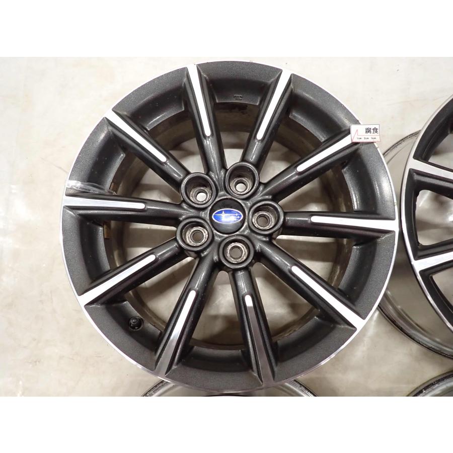 4本SET 会社宛 送料無料 16×6.5J スバル BRZ 純正 アルミ ホイール 5穴