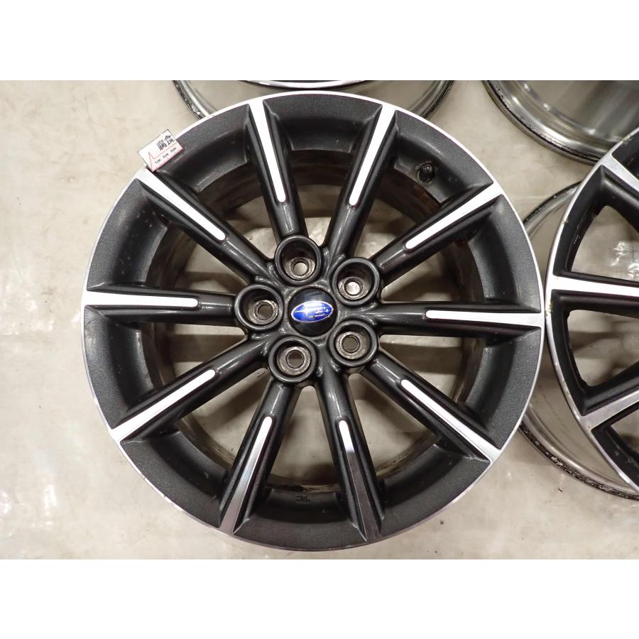 4本SET 会社宛 送料無料 16×6.5J スバル BRZ 純正 アルミ ホイール 5穴