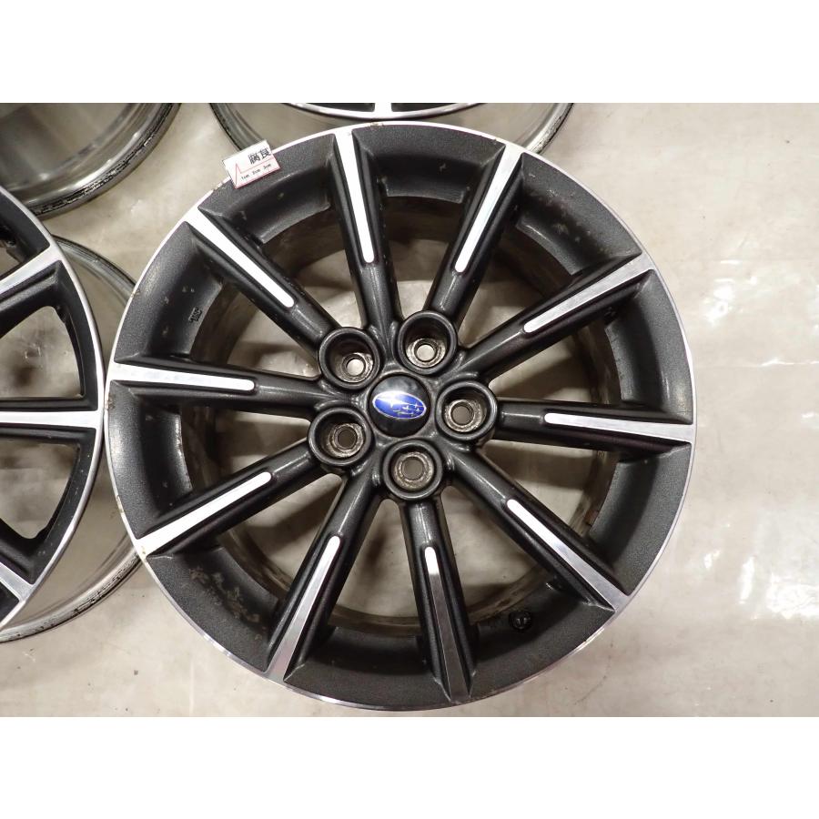 4本SET 会社宛 送料無料 16×6.5J スバル BRZ 純正 アルミ ホイール 5穴
