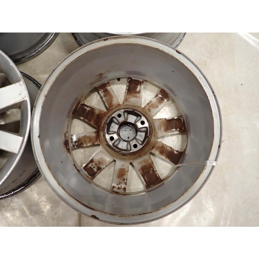 4本SET 会社宛 送料無料 17×7J プジョー PEUGEOT 207純正 アルミ