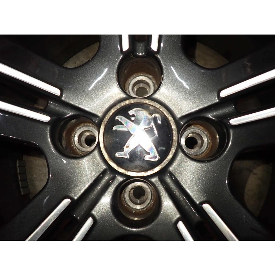 4本SET 会社宛 送料無料 16×6J プジョー 純正 アルミ 4穴 PCD 108mm +