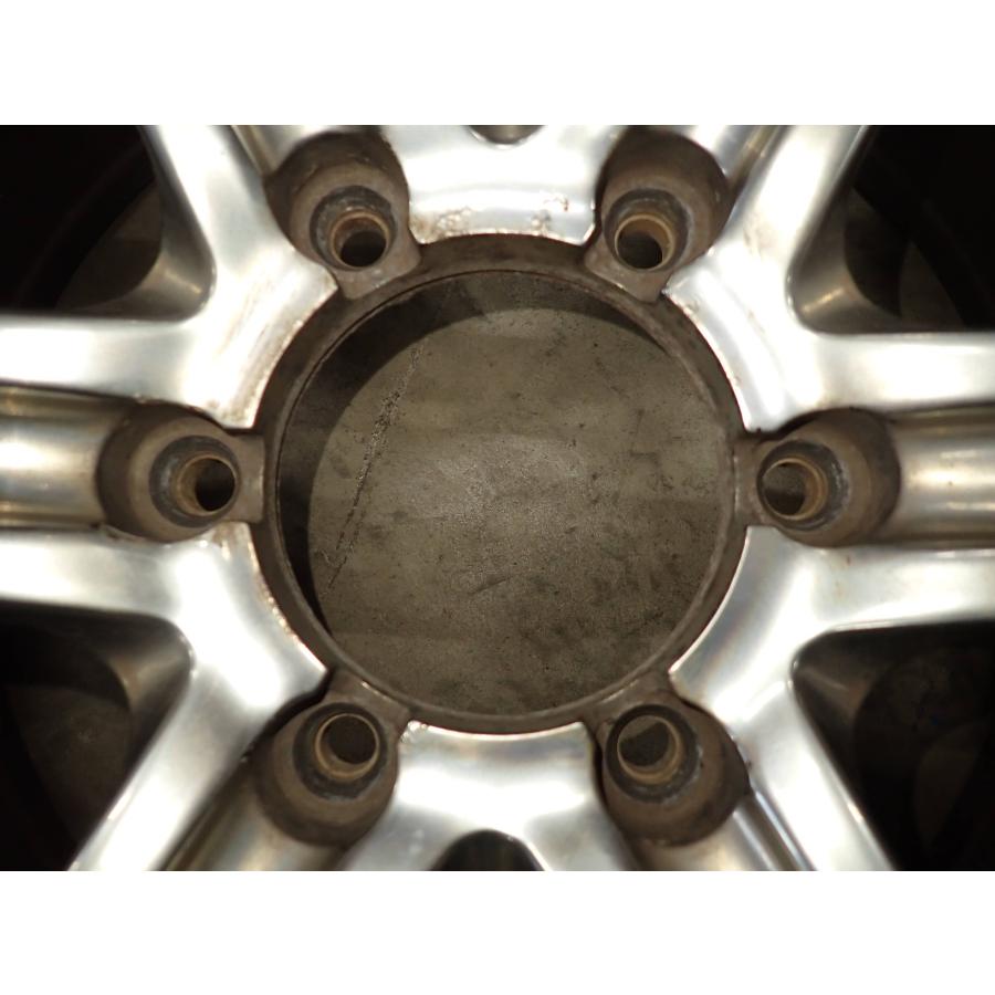 4本SET 会社宛 送料無料 17×7.5J アーバンスポーツ アルミホイール 6穴 PCD139.7mm +25 ハブ径110mm ランクル プラド 150 特価 NO,F5949の画像