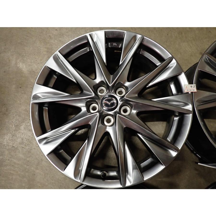 4本SET 会社宛 送料無料 19×7J マツダ 純正 アルミホイール 5穴