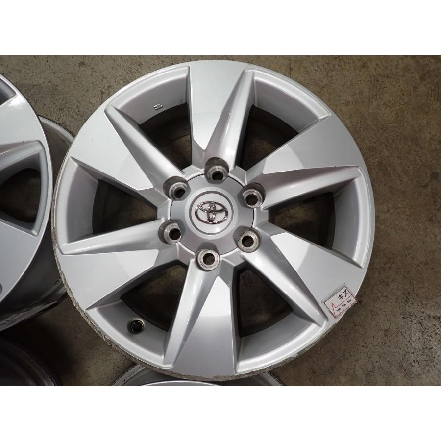 4本SET 会社宛送料無料 17×7.5J トヨタ ランドクルーザープラド150