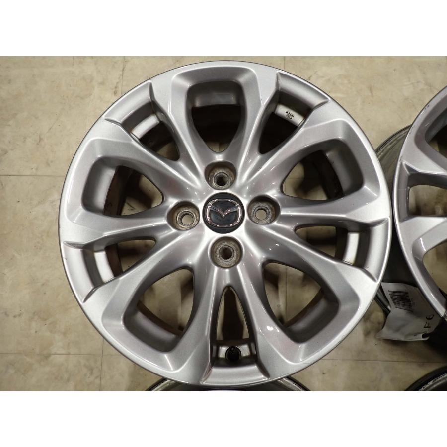 4本SET 会社宛 送料無料 15×5.5J マツダ2 MAZDA 純正 アルミホイール 4