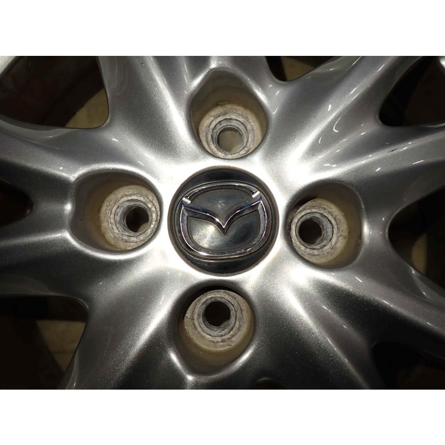 4本SET 会社宛 送料無料 15×5.5J マツダ2 MAZDA 純正 アルミホイール 4