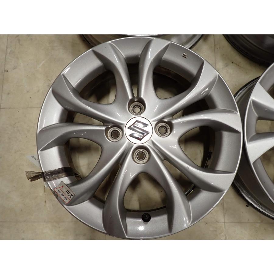 4本SET 会社宛 送料無料 15×4.5J スズキ ソリオバンディット
