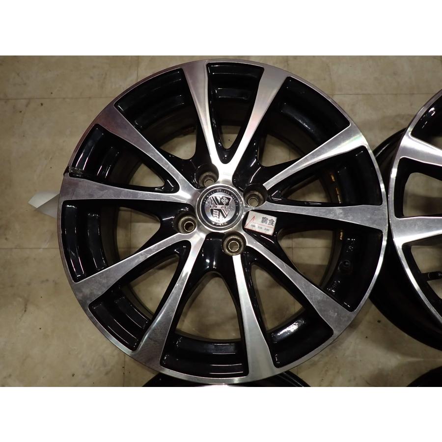 4本SET 会社宛 送料無料 16×6J ビッグウエイ TRG BAHN-XP アルミ