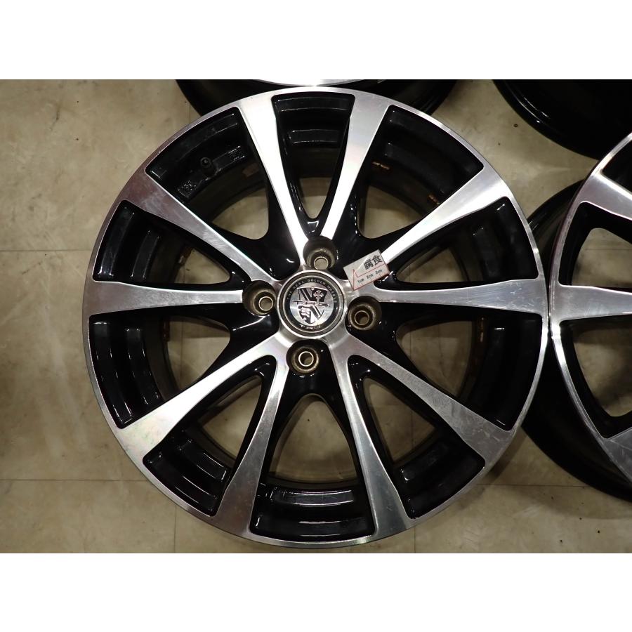 4本SET 会社宛 送料無料 16×6J ビッグウエイ TRG BAHN-XP アルミ