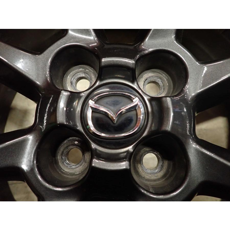 4本SET 会社宛 送料無料 16×6.5J マツダ 純正 アルミ ホイール 4穴 PCD100mm +45 ハブ径54mm NDロードスター ノーマル戻し 特価 NO,F6315の画像