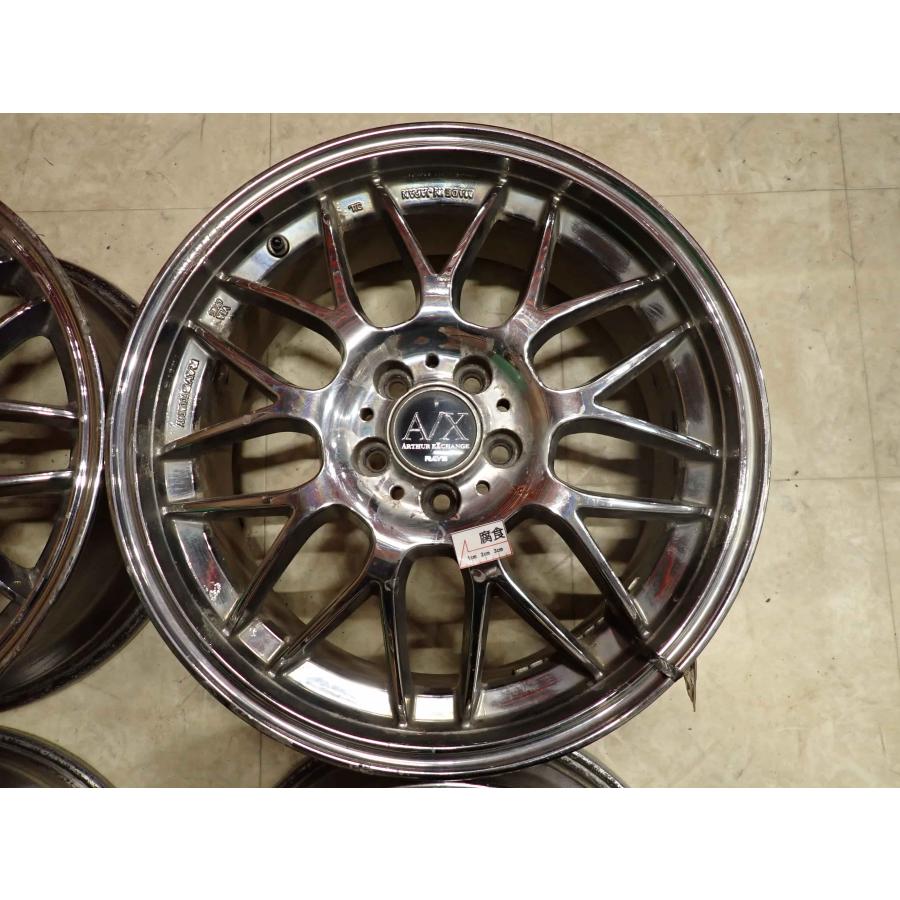 4本SET 会社宛 送料無料 17×7J RAYS A/X アーサーエクスチェンジ