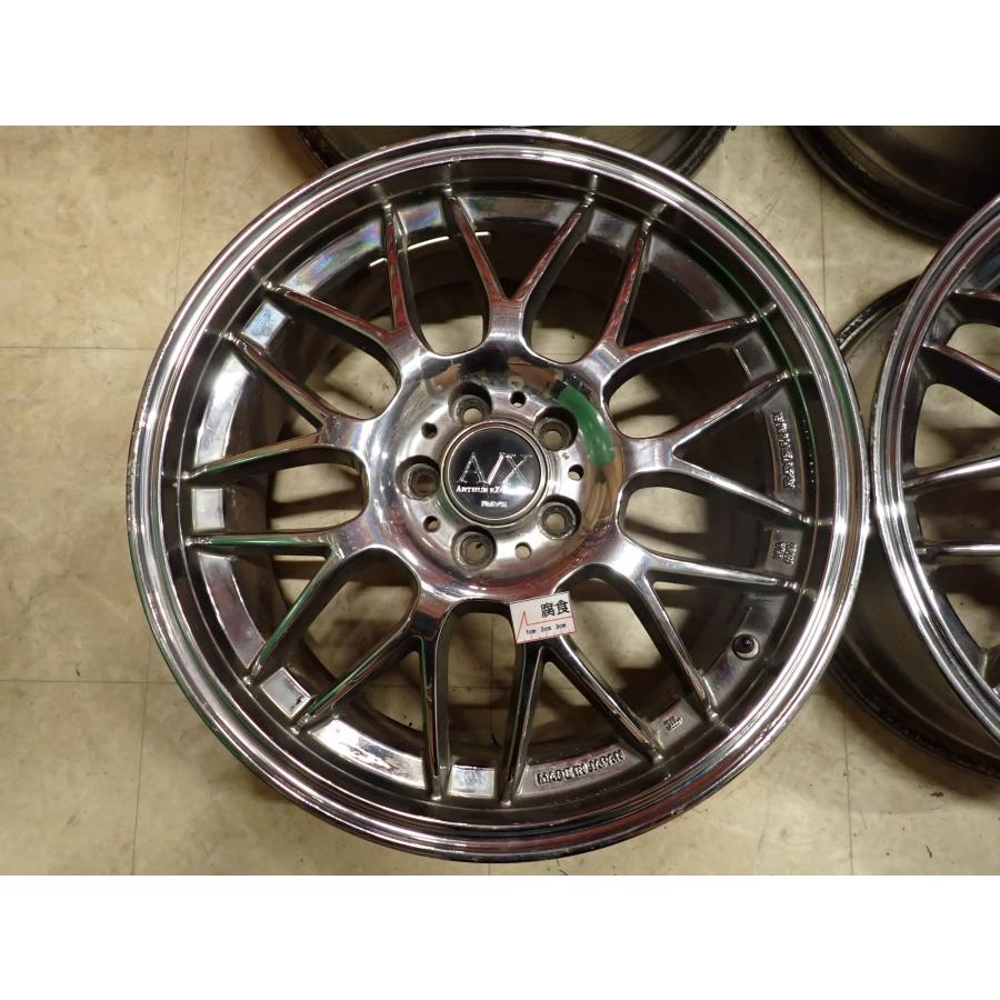 4本SET 会社宛 送料無料 17×7J RAYS A/X アーサーエクスチェンジ