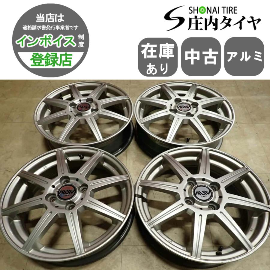 4本SET 会社宛 送料無料 15×4.5J デザイン アルミ 4穴 PCD 100mm +45