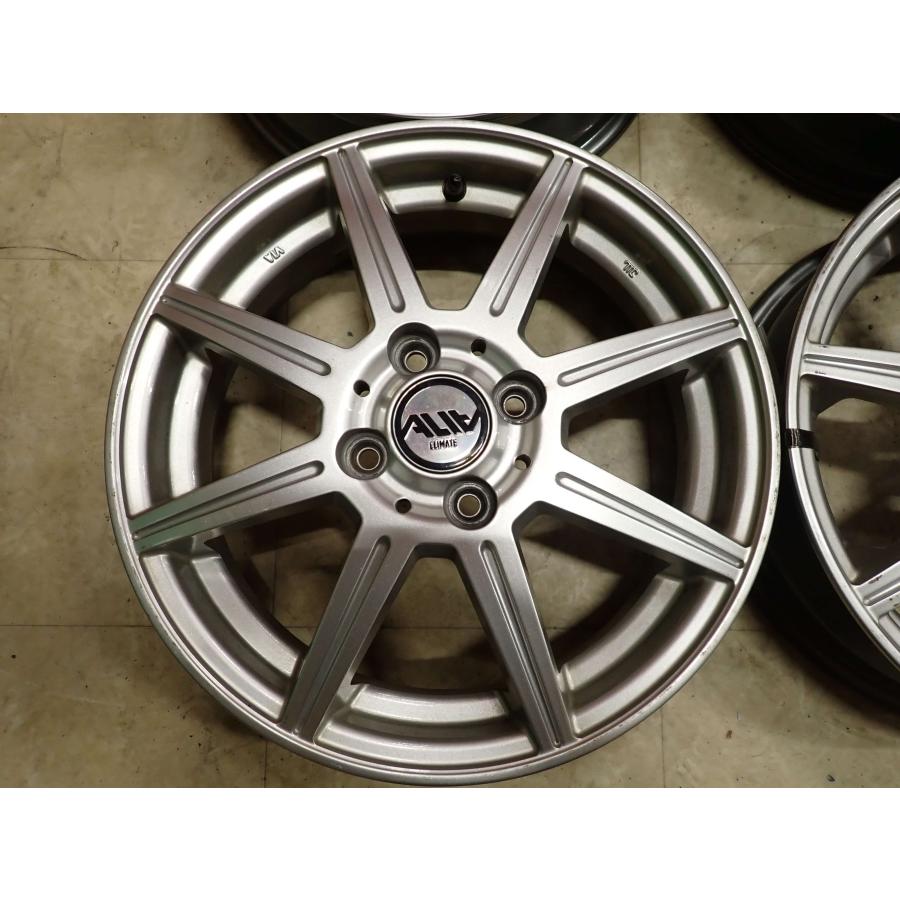 4本SET 会社宛 送料無料 15×4.5J デザイン アルミ 4穴 PCD 100mm +45