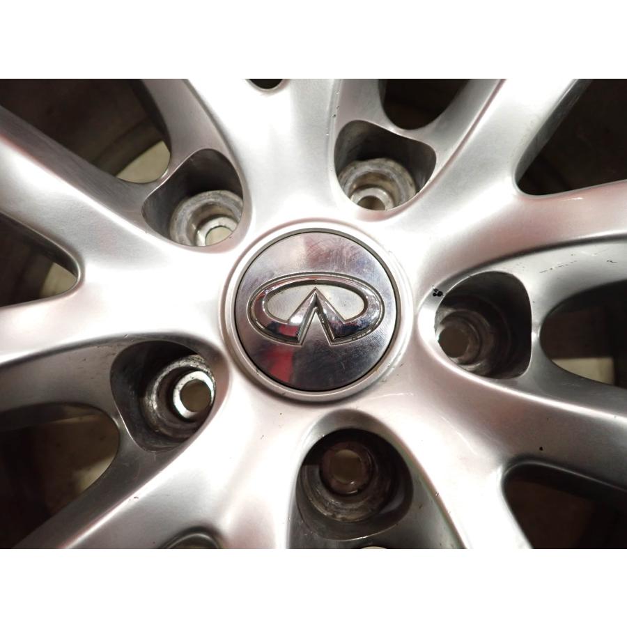 4本SET 会社宛 送料無料 17×7.5J 日産 スカイラインV37 純正