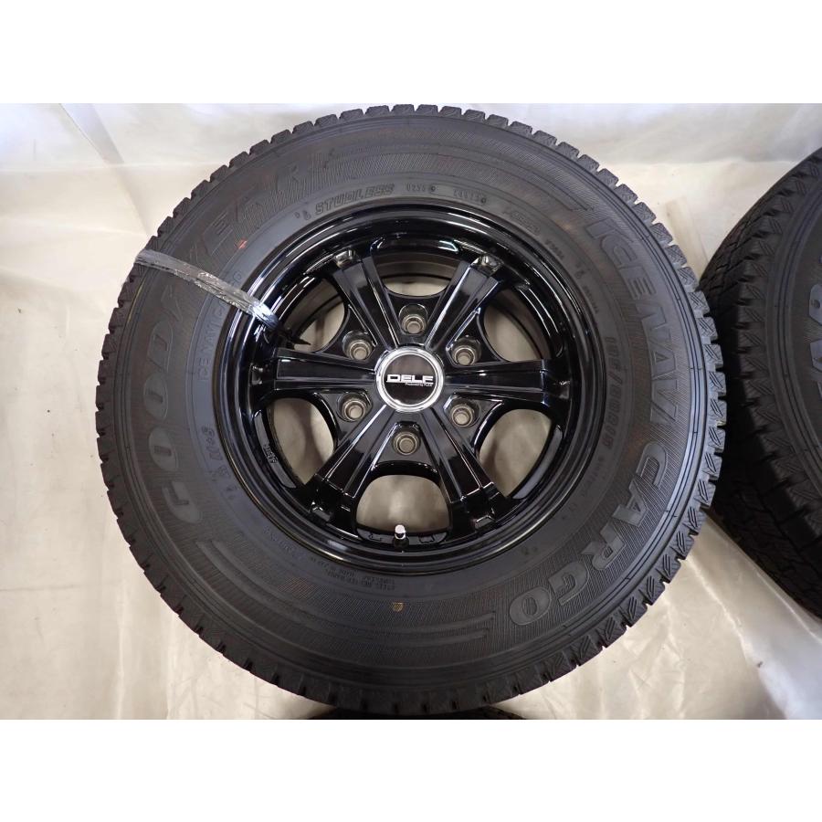 冬4本SET 会社宛 送料無料 195/80R15×6J 107/105 LT グッドイヤー 