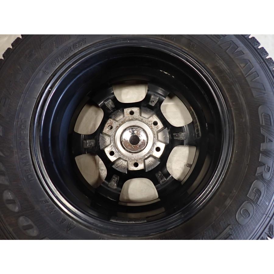 冬4本SET 会社宛 送料無料 195/80R15×6J 107/105 LT グッドイヤー 