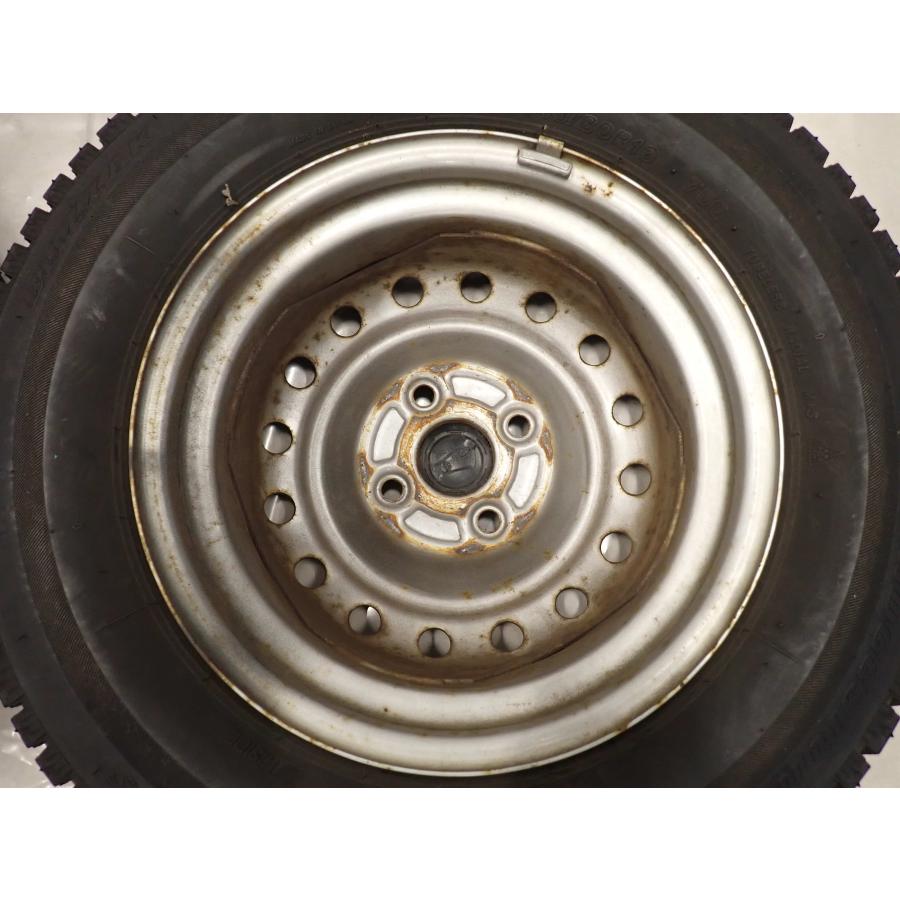 冬4本SET 会社宛 送料無料 145/80R13×4J 75Q ブリヂストン ブリザック