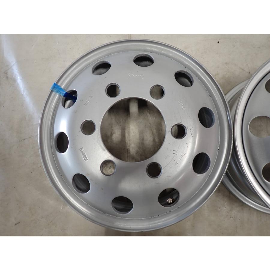 2本SET 会社宛 送料無料 15×6J SHONE シルバー スチールホイール 鉄 6