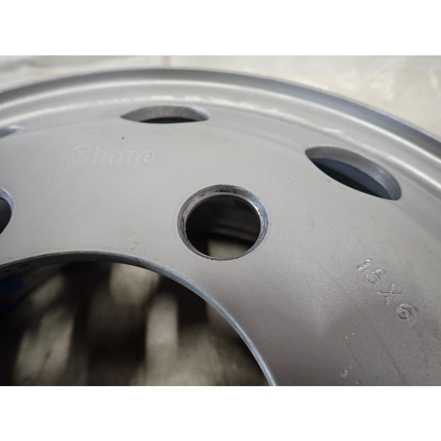 2本SET 会社宛 送料無料 15×6J SHONE シルバー スチールホイール 鉄 6
