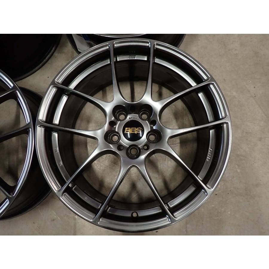 4本SET 会社宛 送料無料 18×8J BBS RF524 FORGED 鍛造 アルミ 5穴 PCD