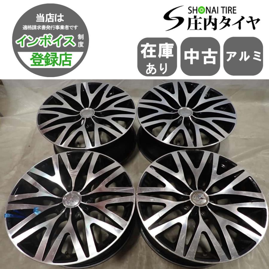 4本SET 会社宛 送料無料 19×8J 8.5J LOWENHART アルミ 5穴 PCD 114.3mm 