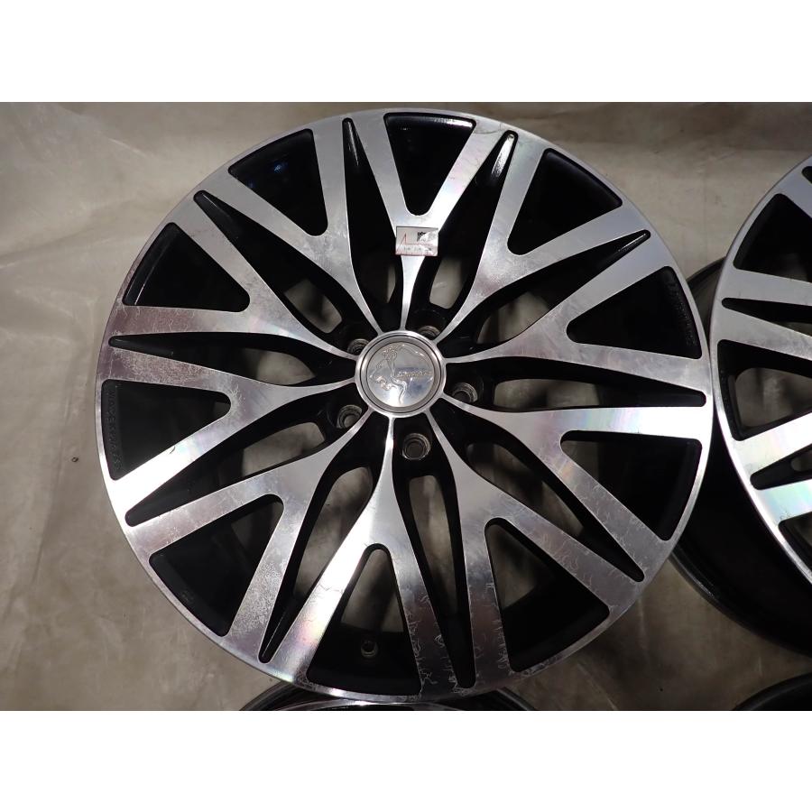 4本SET 会社宛 送料無料 19×8J 8.5J LOWENHART アルミ 5穴 PCD 114.3mm 