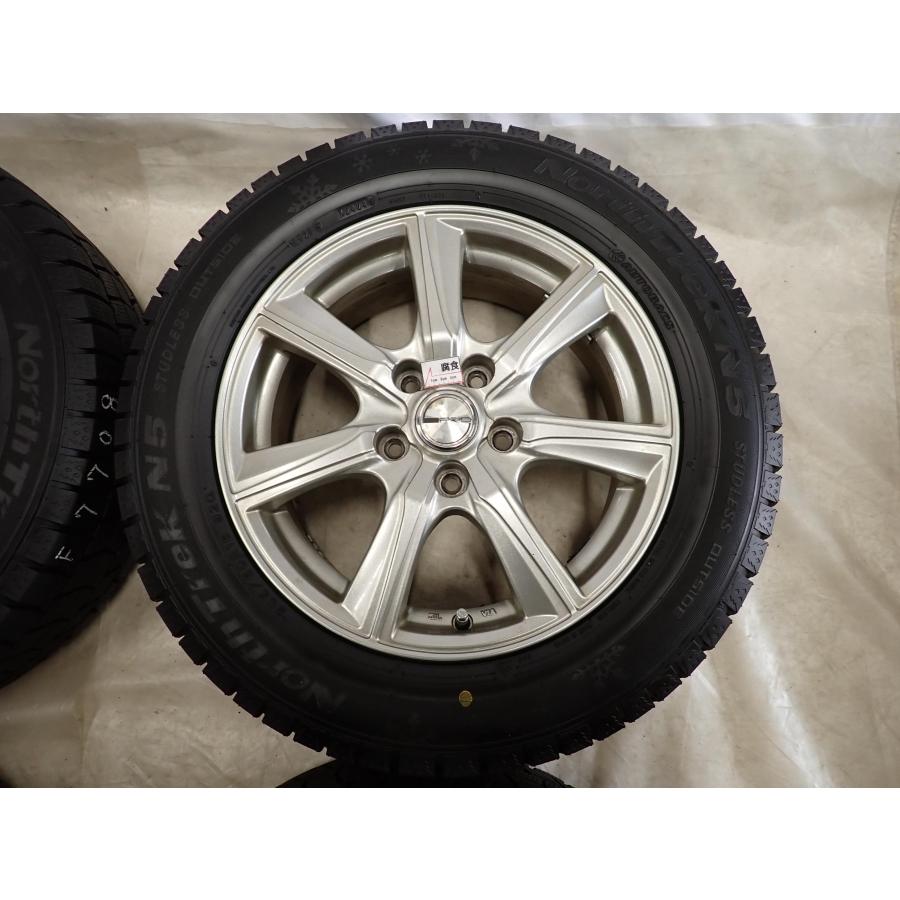 冬4本SET 会社宛送料無料 205/60R16×6.5J 92Q オートバックス ノース 