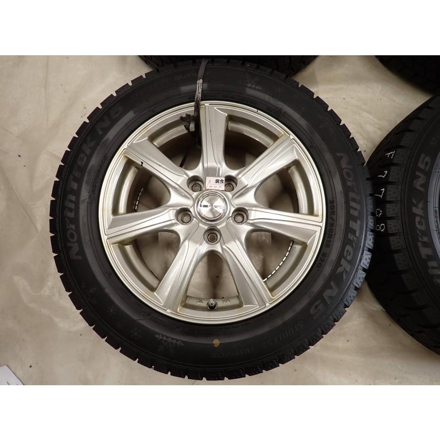 冬4本SET 会社宛送料無料 205/60R16×6.5J 92Q オートバックス ノース 