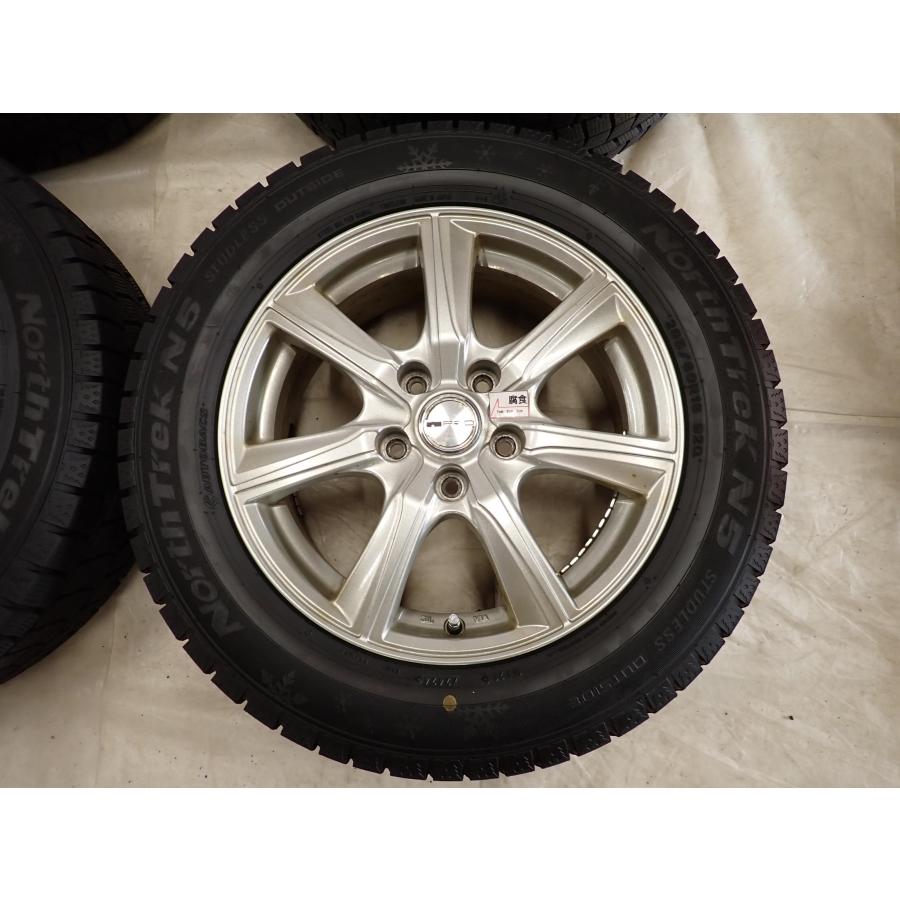 冬4本SET 会社宛送料無料 205/60R16×6.5J 92Q オートバックス ノース