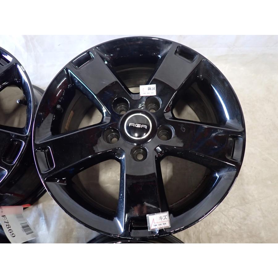 4本SET 会社宛 送料無料 17×7.5J タルガジャパン AGA アルミホイール 5 