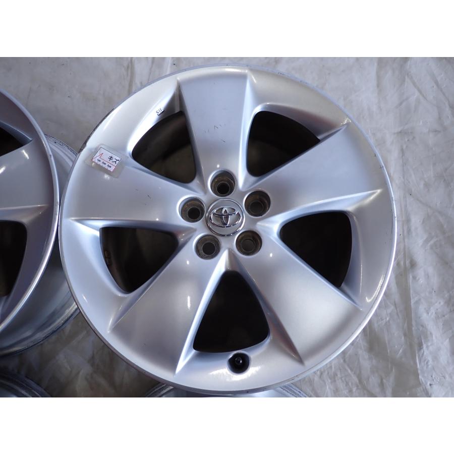 4本SET 会社宛 送料無料 17×7J トヨタ 30系プリウス 純正アルミ 5穴