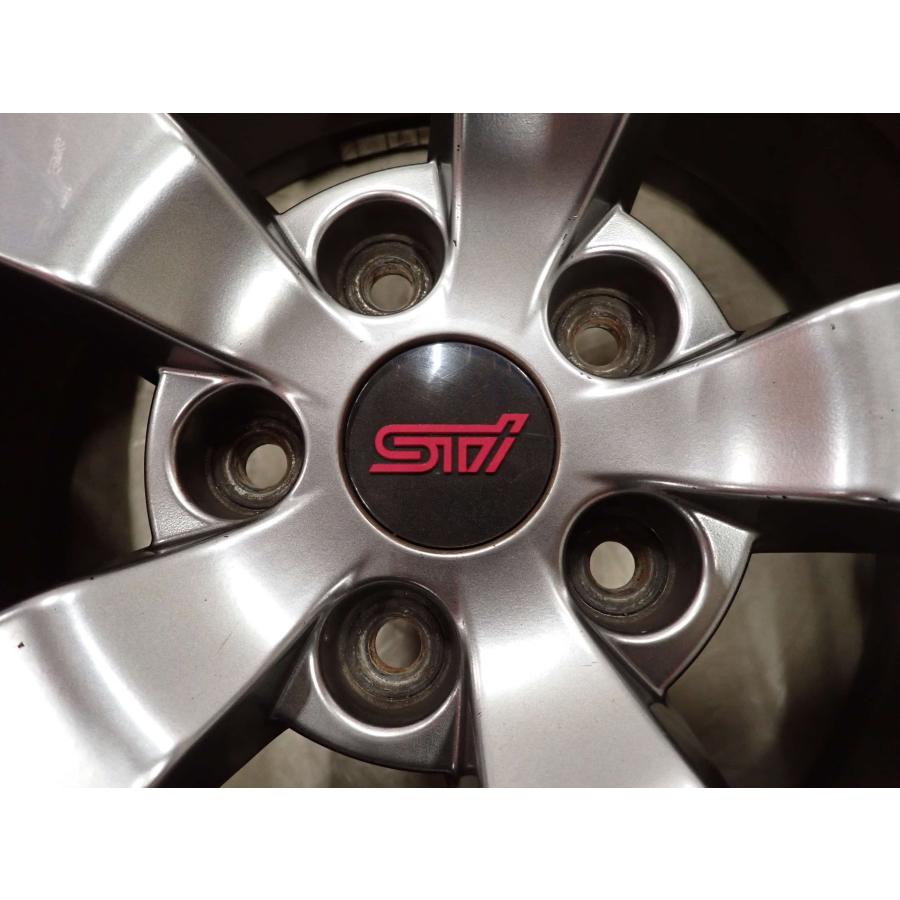 4本SET 会社宛 送料無料 18×8.5J スバル 純正 アルミホイール 5穴