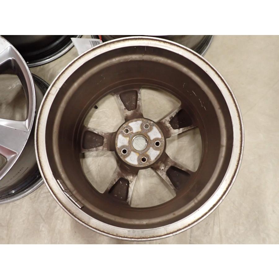 4本SET 会社宛 送料無料 18×8.5J スバル 純正 アルミホイール 5穴