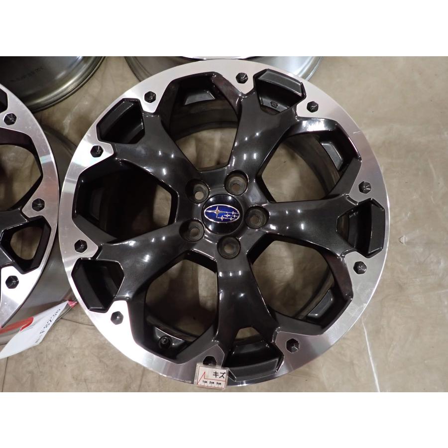 4本SET 会社宛 送料無料 17×7J スバル XV 純正 アルミホイール GT系 5