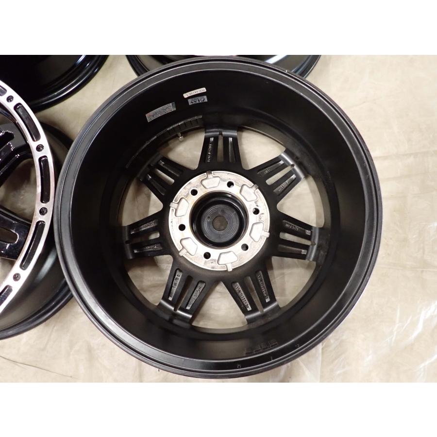4本SET 会社宛 送料無料 17×6.5J FLEX DELF DF-04 アルミホイール 6穴