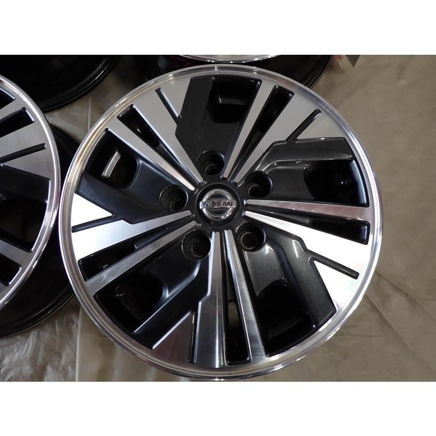 4本SET 会社宛 送料無料 15×5.5J 日産 C27 セレナ 後期 純正 アルミ