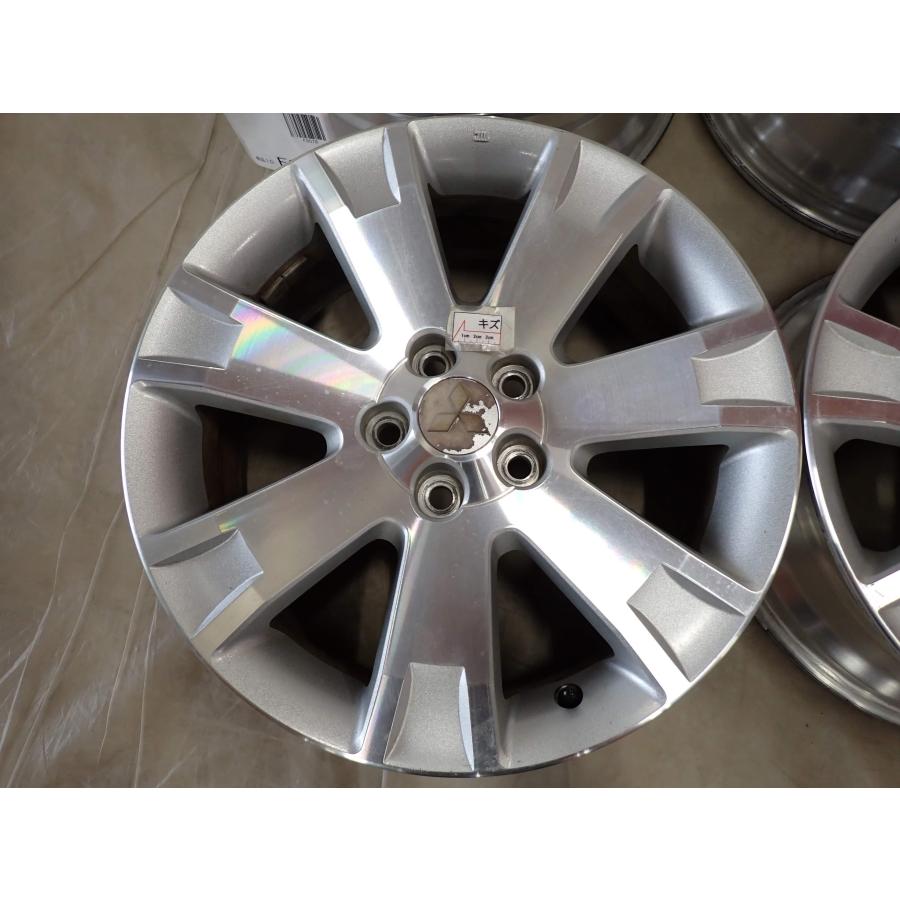 4本SET 会社宛 送料無料 18×7J 三菱 デリカD:5 純正 アルミ 5穴 PCD
