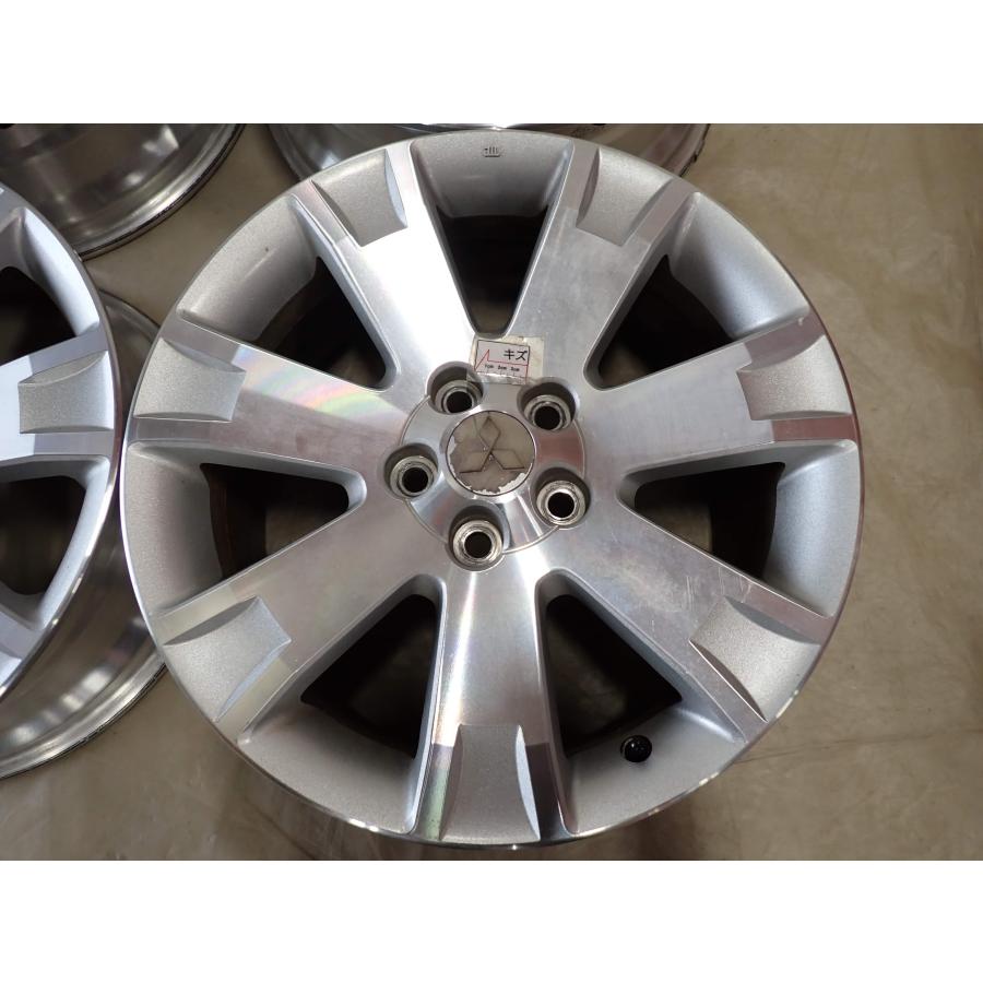 4本SET 会社宛 送料無料 18×7J 三菱 デリカD:5 純正 アルミ 5穴 PCD