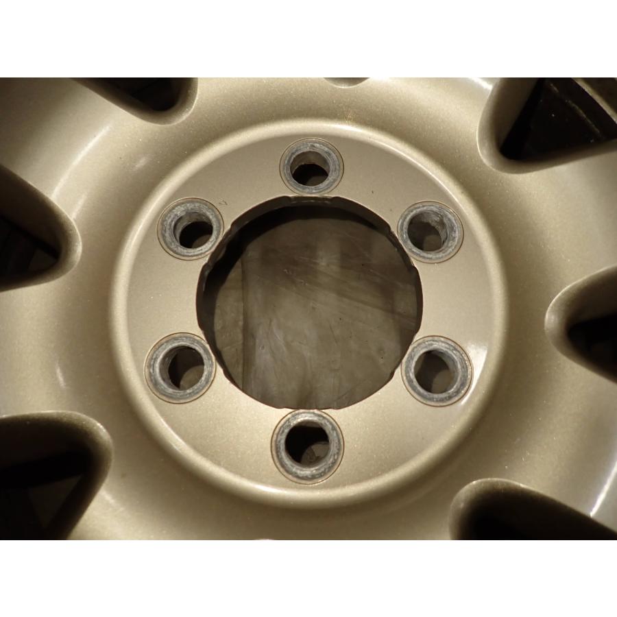 4本 会社宛 送料無料 18×6J パジェロ 純正 アルミ 6穴 PCD 139.7mm +33